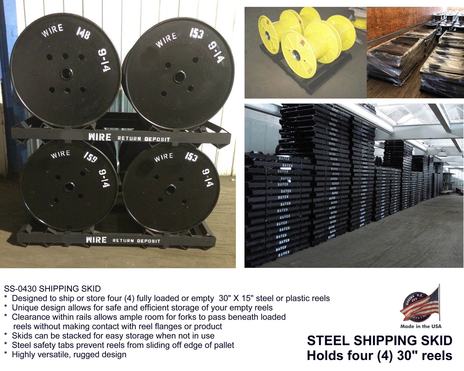 Stackable Shipping Skid